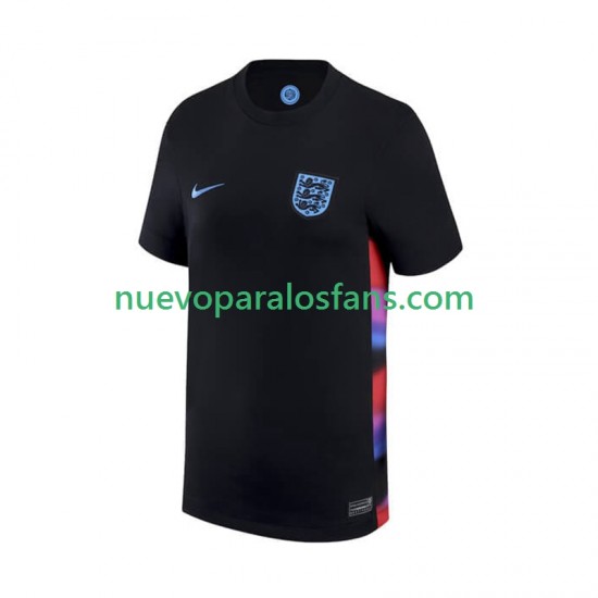 Camiseta de Fútbol Inglaterra Mujer Exterior 2025 Manga Corta