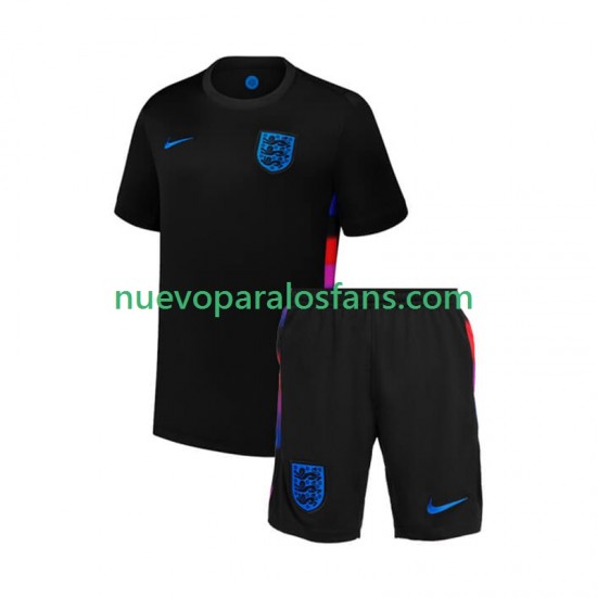 Camiseta de Fútbol Inglaterra Niño Exterior 2025 Manga Corta