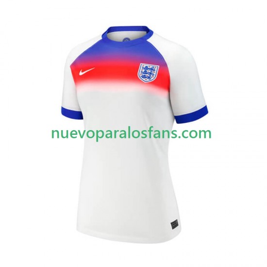 Camiseta de Fútbol Inglaterra Mujer Casa 2025 Manga Corta