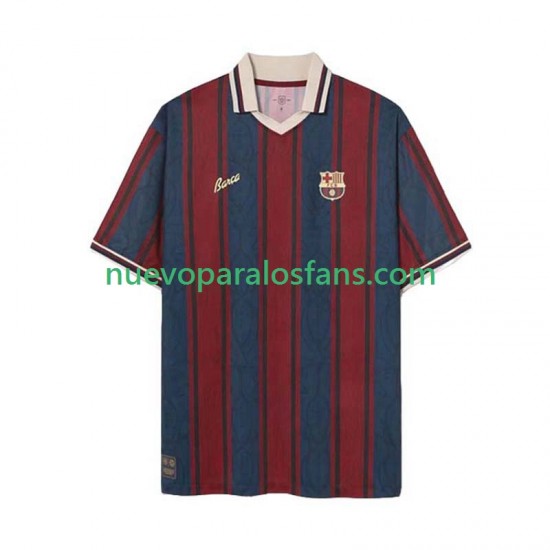 Camiseta de Fútbol FC Barcelona 125th Anniversary Hombre Casa 2025-2026 Manga Corta