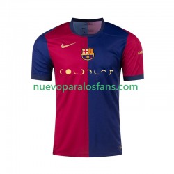Camiseta de Fútbol FC Barcelona Coldplay Hombre Casa 2024-2025 Manga Corta