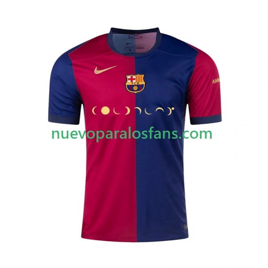 Camiseta de Fútbol FC Barcelona Coldplay Hombre Casa 2024-2025 Manga Corta