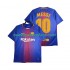 Camiseta de Fútbol FC Barcelona Lionel Messi 10 2017-2018 Retro Hombre Casa Manga Corta