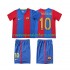 Camiseta de Fútbol FC Barcelona RONALDINHO 10 2007 Retro Niño Casa 2006 Manga Corta