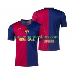 Camiseta de Fútbol FC Barcelona TRAVIS SCOTT Hombre Casa 2024-2025 Manga Corta