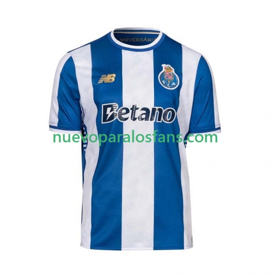 Camiseta de Fútbol FC Porto Hombre Casa 2025-2026 Manga Corta