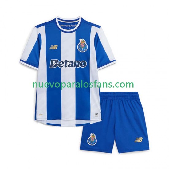 Camiseta de Fútbol FC Porto Niño Casa 2025-2026 Manga Corta