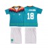 Camiseta de Fútbol Alemania KLINSMANN 18 Retro Niño Exterior 1994 Manga Corta