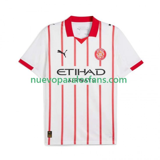 Camiseta de Fútbol Girona Hombre Casa 2025-2026 Manga Corta