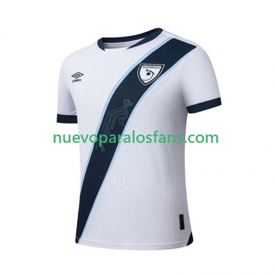 Camiseta de Fútbol Gwatemala Hombre Casa 2025 Manga Corta