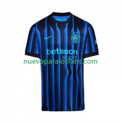 Camiseta de Fútbol Inter Milan Hombre Casa 2025-2026 Manga Corta