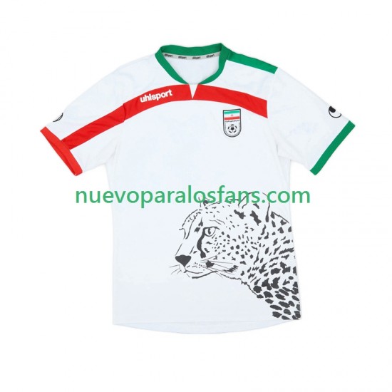 Camiseta de Fútbol Irán 2014 Hombre Casa Manga Corta