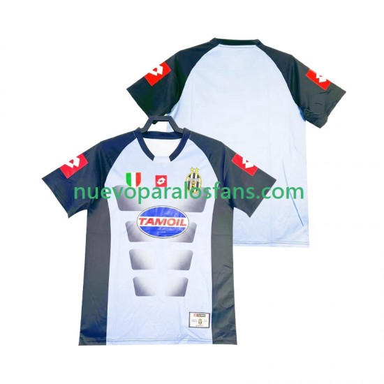 Camiseta de Fútbol Juventus Portero Retro Hombre Casa 2002-2003 Manga Corta