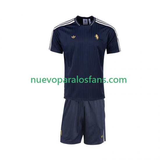 Camiseta de Fútbol Juventus Icons Niño Casa 2025-2026 Manga Corta