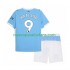 Camiseta de Fútbol Manchester City Erling Haaland 9 Niño Casa 2025-2026 Manga Corta