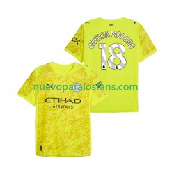 Camiseta de Fútbol Manchester City ORTEGA MORENO 18 Portero Hombre Tercera 2025-2026 Manga Corta