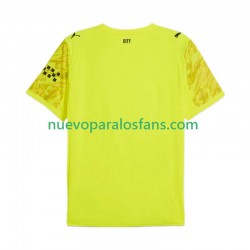 Camiseta de Fútbol Manchester City Portero Hombre Tercera 2025-2026 Manga Corta