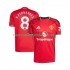 Camiseta de Fútbol Manchester United Bruno Fernandes 8 Hombre Casa 2025-2026 Manga Corta