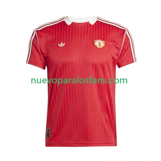 Camiseta de Fútbol Manchester United Icon Hombre Casa 2025-2026 Manga Corta