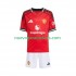Camiseta de Fútbol Manchester United Niño Casa 2025-2026 Manga Corta