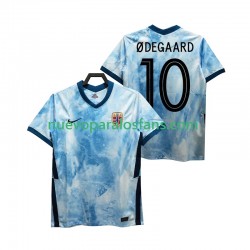 Camiseta de Fútbol Noruega ODEGAARD 10 2020-2021 Hombre Exterior Manga Corta