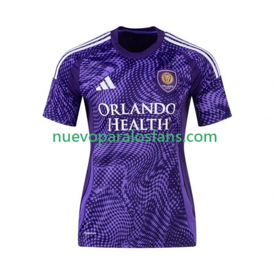 Camiseta de Fútbol Orlando City Hombre Casa 2025-2026 Manga Corta