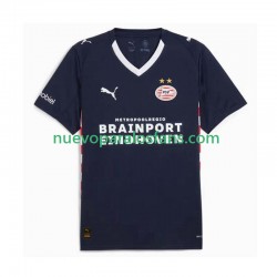 Camiseta de Fútbol PSV Eindhoven Hombre Exterior 2025-2026 Manga Corta