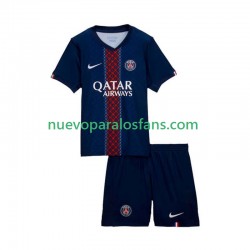 Camiseta de Fútbol Paris Saint-Germain Niño Casa 2025-2026 Manga Corta
