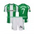 Camiseta de Fútbol Real Betis Antony 7 Niño Casa 2025-2026 Manga Corta