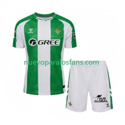 Camiseta de Fútbol Real Betis Niño Casa 2025-2026 Manga Corta