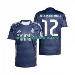 Camiseta de Fútbol Real Madrid Alexander-Arnold 12 Hombre Exterior 2025-2026 Manga Corta