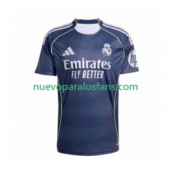 Camiseta de Fútbol Real Madrid Hombre Exterior 2025-2026 Manga Corta