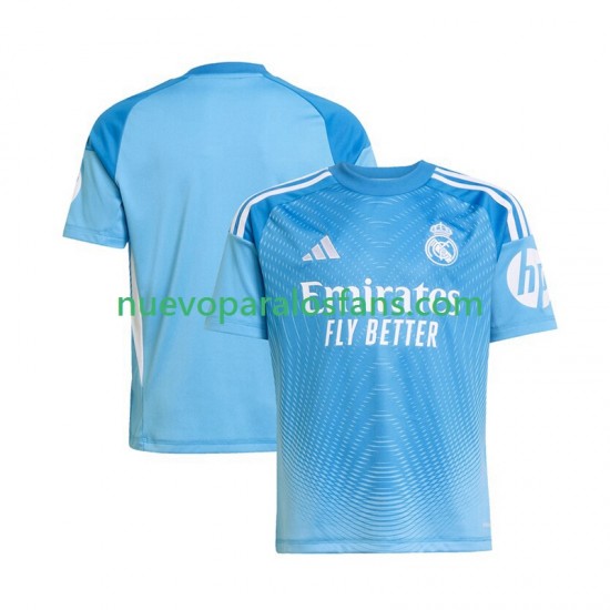 Camiseta de Fútbol Real Madrid Portero Hombre Casa 2025-2026 Manga Corta