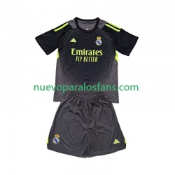 Camiseta de Fútbol Real Madrid Portero Niño Tercera 2025-2026 Manga Corta