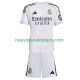 Camiseta de Fútbol Real Madrid Niño Casa 2025-2026 Manga Corta