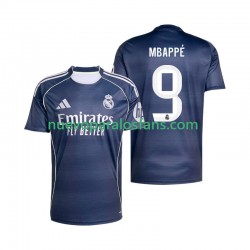 Camiseta de Fútbol Real Madrid Mbappé Kylian 9 Hombre Exterior 2025-2026 Manga Corta