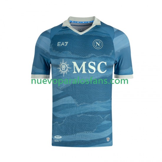 Camiseta de Fútbol Napoli SSC Special Hombre Casa 2024-2025 Manga Corta