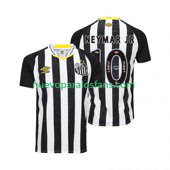 Camiseta de Fútbol Santos FC NEYMAR JR 10 Hombre Exterior 2025-2026 Manga Corta