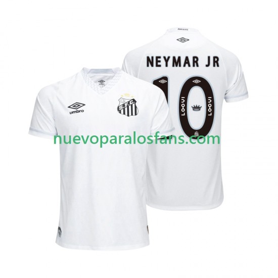 Camiseta de Fútbol Santos FC NEYMAR JR 10 Hombre Casa 2025-2026 Manga Corta