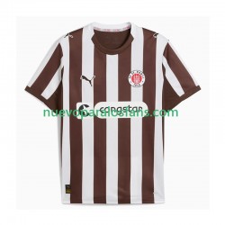 Camiseta de Fútbol St. Pauli Hombre Casa 2025-2026 Manga Corta