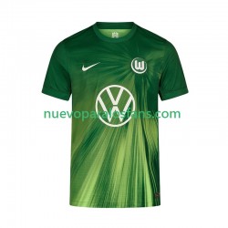 Camiseta de Fútbol VfL Wolfsburg Hombre Casa 2025-2026 Manga Corta