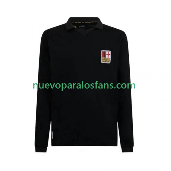 Camiseta de Fútbol AC Milan 125th Anniversary Portero Hombre Casa 2024-2025 Manga Larga