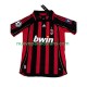 Camiseta de Fútbol AC Milan KAKA 8 2007 Retro Hombre Casa 2006 Manga Corta