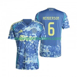 Camiseta de Fútbol AFC Ajax Henderson 6 Hombre Exterior 2024-2025 Manga Corta