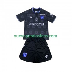 Camiseta de Fútbol AJ Auxerre Niño Exterior 2024-2025 Manga Corta