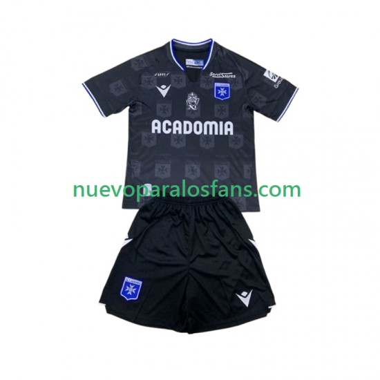 Camiseta de Fútbol AJ Auxerre Niño Exterior 2024-2025 Manga Corta