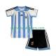 Camiseta de Fútbol Argentina Retro Niño Casa 2006 Manga Corta
