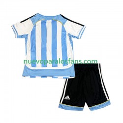 Camiseta de Fútbol Argentina Retro Niño Casa 2006 Manga Corta