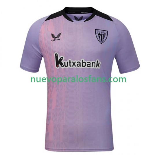 Camiseta de Fútbol Athletic Bilbao Hombre Tercera 2024-2025 Manga Corta