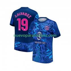 Camiseta de Fútbol Atlético Madrid Julian Alvarez 19 Hombre Tercera 2024-2025 Manga Corta